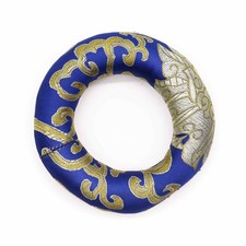 Coussin Anneau Bol Tibétain 10 cm - Bleu (bo...