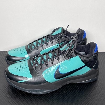 IH0274-300 Zoom Kobe 5 Tiffany Men s Sneaker size 9 Black Green