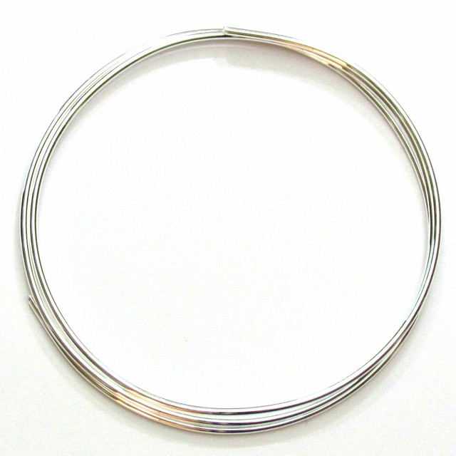 9999 Pure Silver Wire 12 Gauge 14 inch makes two 7" Colloidal