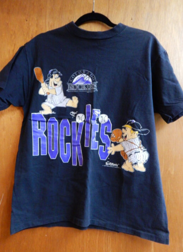 1994 The Flintstones x Colorado Rockies T Shirt Ha