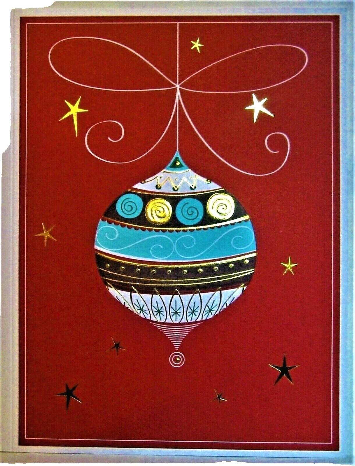 Tarjetas de Felicitación Felicitación de Navidad Marrón