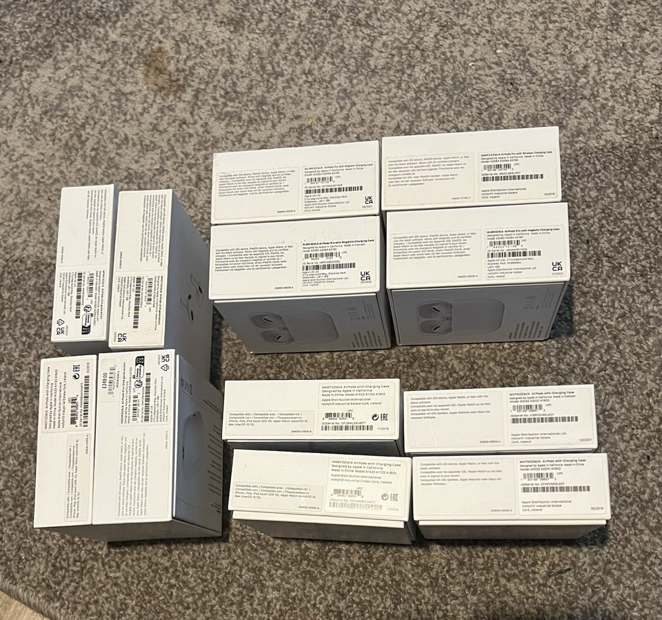 apple airpods empty box job lot 12 boxes eBay