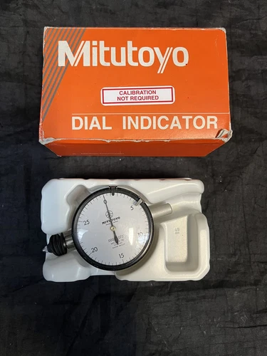 MITUTOYO DIAL INDICATOR 2570-70 IN THE BOX 2109S-10 MADE IN JAPAN