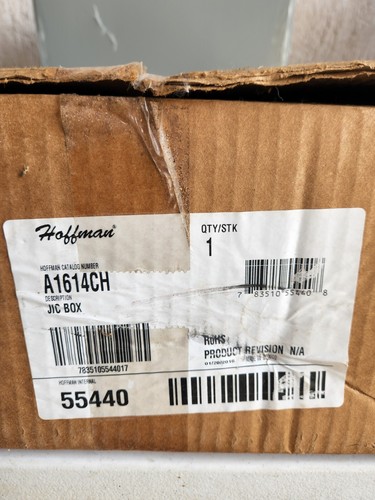 *NEW* Hoffman A1614CH Hinged Cover J Box - Picture 5 of 5