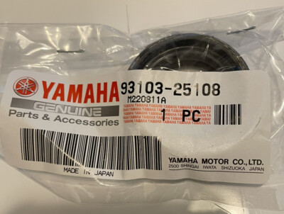 Yamaha Oem Left Hand Crankshaft Oil Seal 93103-25108 | eBay