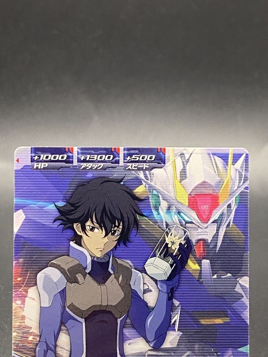Setsuna F Seiei Gundam Try Age Common Japanese Bandai TK6 Setsuna F Seiei Gundam Try Age Common Japanese Bandai TK6