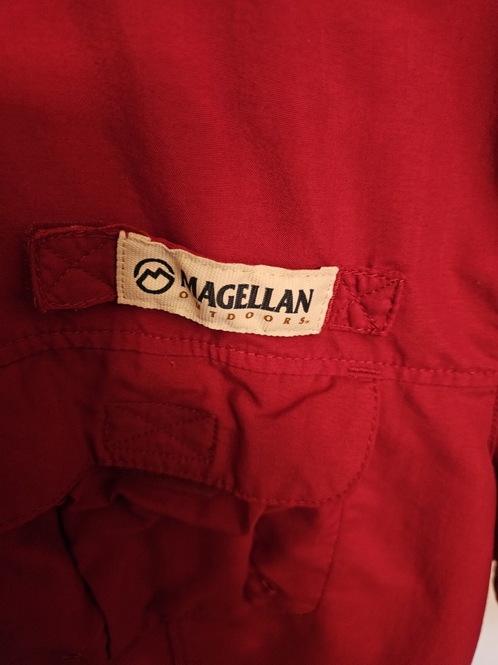 Magellan Women's Fish Gear Shirt Laguna Madre Relaxed Fit, Short Sleeve