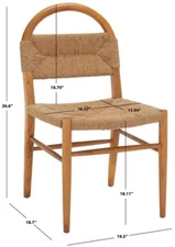 Safavieh OTTILIE DINING CHAIR, Reduced Price 2172754086 DCH1206B