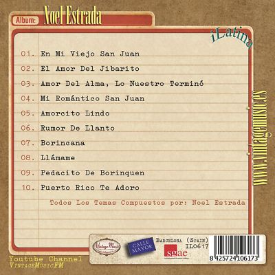 NOEL ESTRADA iLatina CD #160 / En Mi Viejo San Juan , Puerto Rico