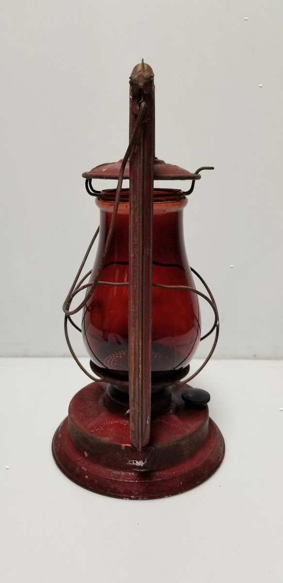 PAULL'S NO.0　ポール　NO.0　ホイーリング　ランタン　ビンテージ Vintage Paulls Leader No.0 Cold Blast Antique Lantern Red