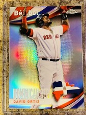DAVID ORTIZ 2021 TOPPS CHROME REFRACTOR BEISBOL INSERT BOSTON RED SOX