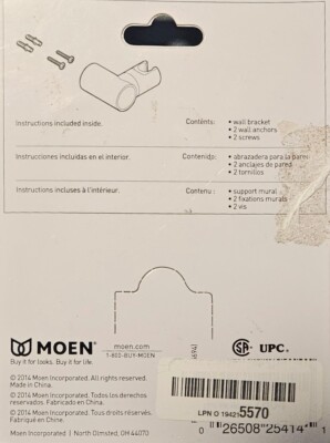 Moen 155694 Hand Shower Wall Bracket | eBay
