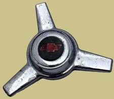 Chevrolet Aluminum Spinner Wheel Center Cap 3 Tri-bar Chevrolet Aluminum Spinner Wheel Center Cap 3 Tri-bar