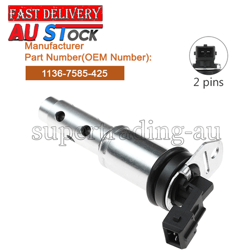2PCS VVT Vanos Solenoid For BMW N52 N54 E60 E61 E70 E90 X3 X5 325i 11367585425 - Picture 5 of 9