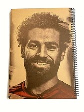 Brand New Mohamed Salah Cover School Collage Ruled Paper Spiral Notebook