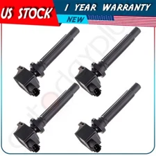 4 Ignition Coil Pack For 2007 2008 2009 Suzuki SX4 L4 2.0L