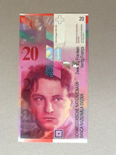 Switzerland 20 Francs P-69a 2000