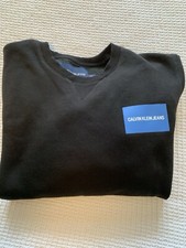 Mens Calvin Klein Black Sweatshirt Size M-L