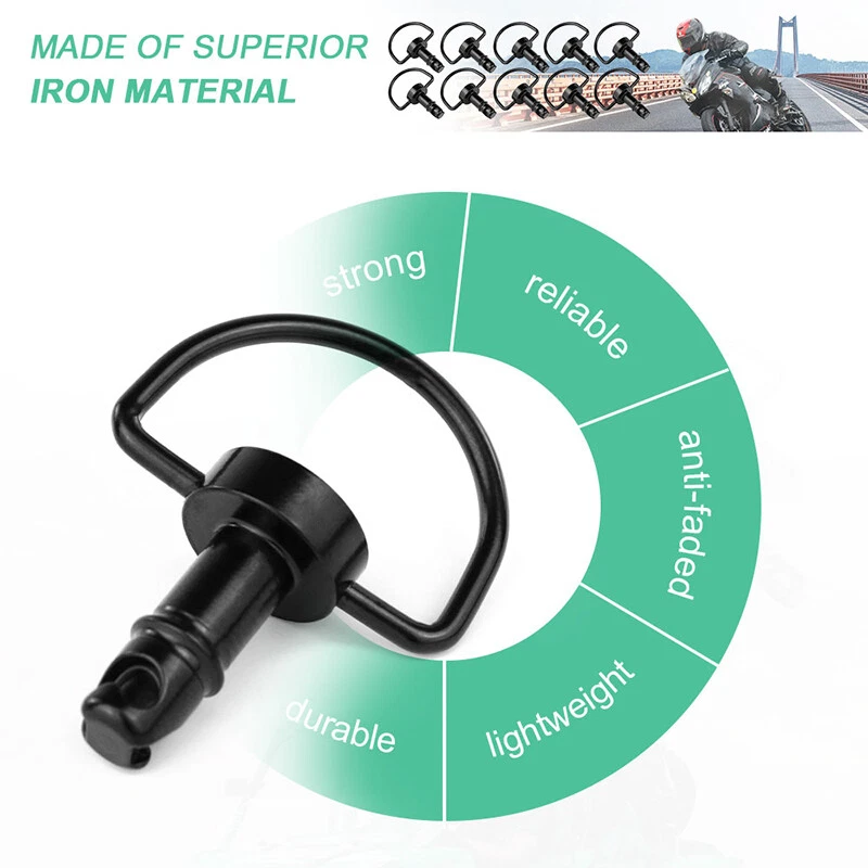 Fit For Ducati 749/916/996/998/999 Universal 17mm Fairing Bolts Studs Screw Kits - Image 3 of 4