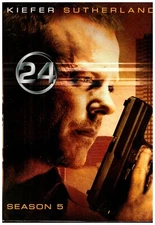 NEW SEALED 24 SEASON 5 DVD TV SERIES FIFTH 5TH SEASON KIEFER SUTHERLAND
