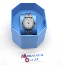 Swarovski Crystalline Glam Women's Watch Wristwatch Waterproof 35mm Silver-