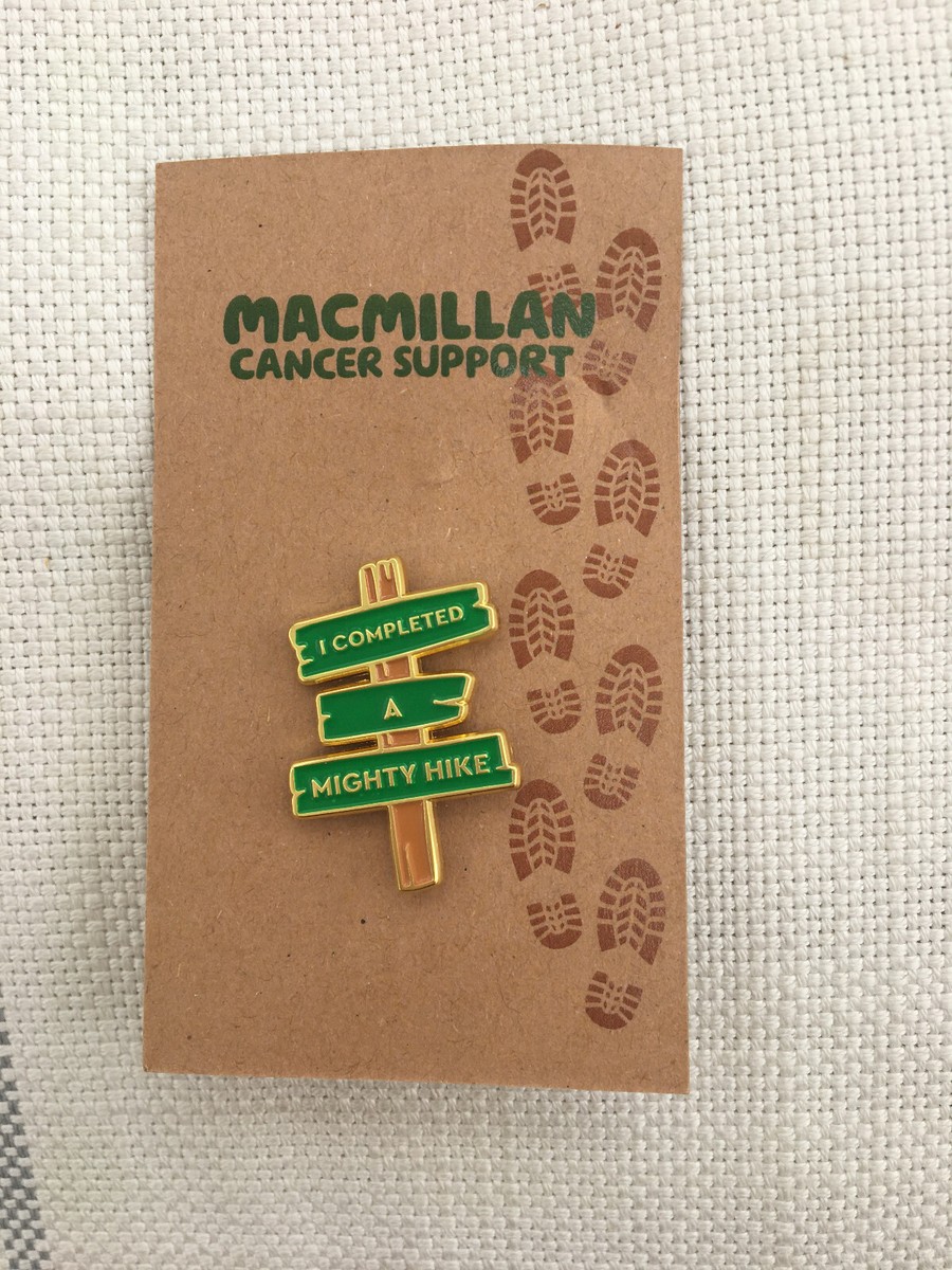 MACMILLAN CANCER SUPPORT-I COMPLETED A MIGHTY HIKE-XMAS GIFT FOR A