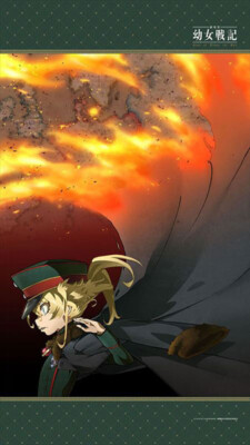 The Saga of Tanya the Evil Tanya Noren Curtain Tapestry Key-th Curtain-Damashii