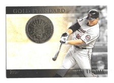 # 2012 Topps Baseball Jim Thome Twins Gold Standard #GS-17 NRMT