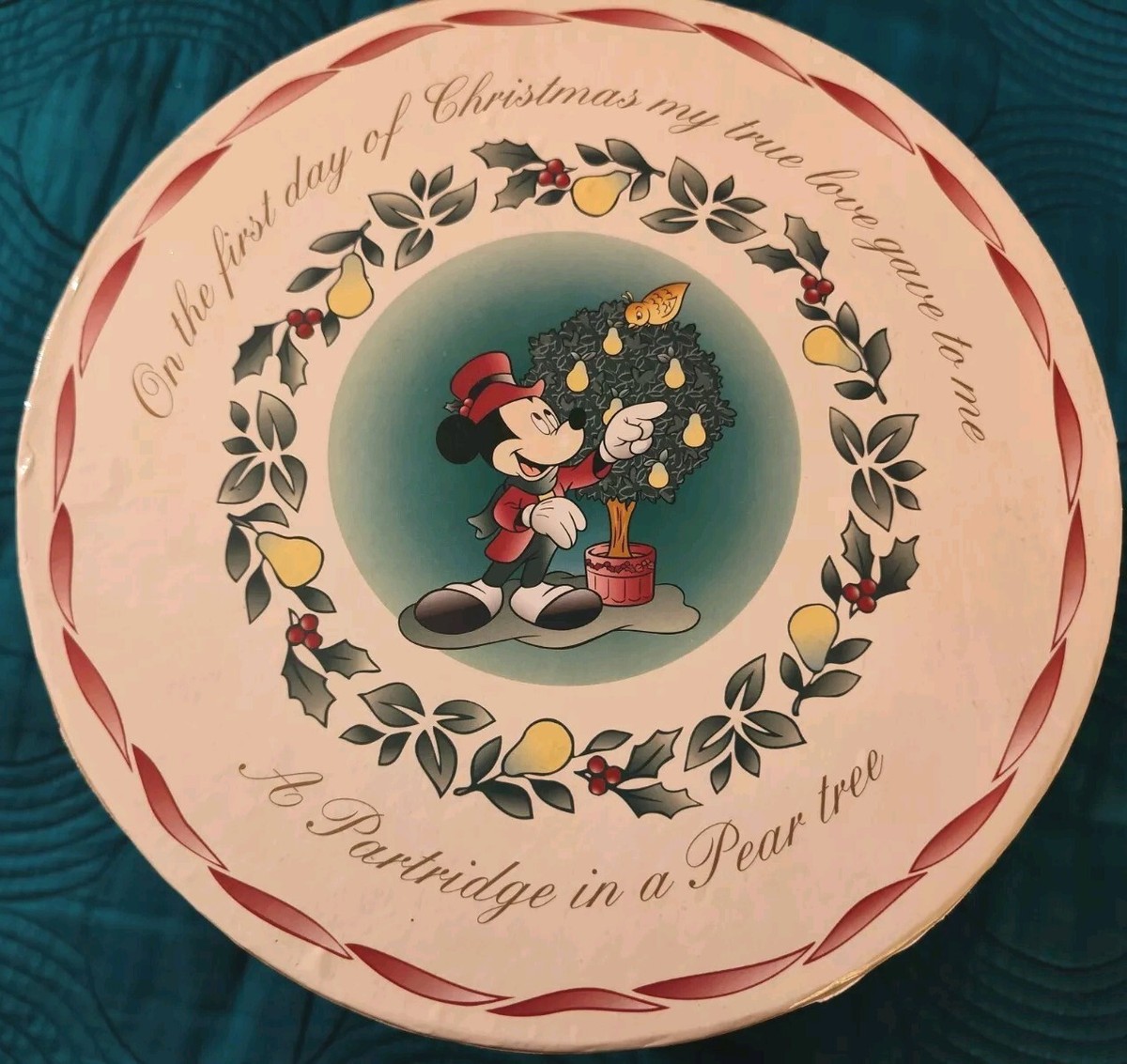 Disney Mickey & Friends 12 Days of Christmas Decoupage Ornaments