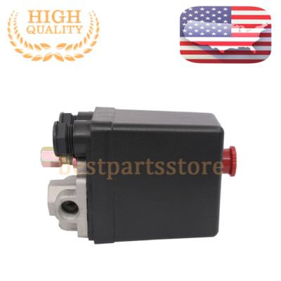 #ad 882 609 PS104PPL Pressure Switch W UNLOADER VALVE PUSH PULL ON OFF For EC12 EC10 $15.49
