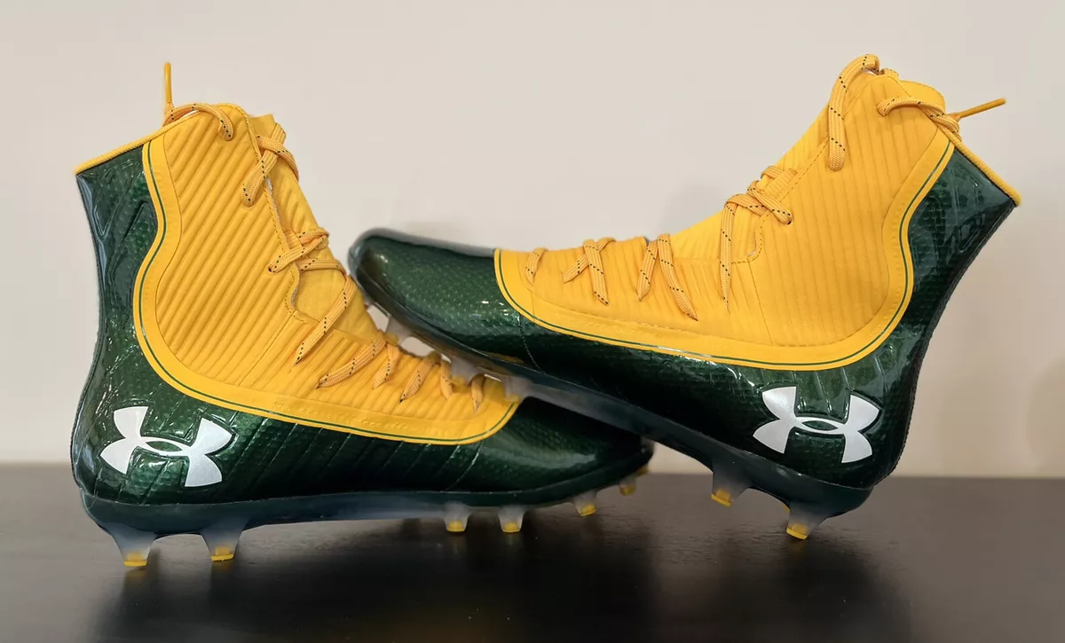 Under armour top highlight cleats green