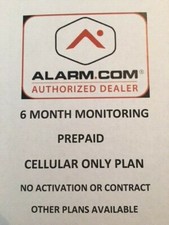 2GIG 2GIG-LTEA-A-GC2 AT T Alarm.com 4G LTE CELL Unit  6 MONTHS CELL MONITORING