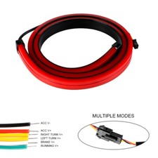 Led 3rd Brake Light Strip Bar Rear Windshield Stop Tail Turn Signal Sequential