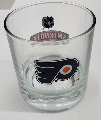 Smirnoff Vodka TUMBLER GLASS BRAND NEW Philadelphia Flyers - Picture 1 of 4