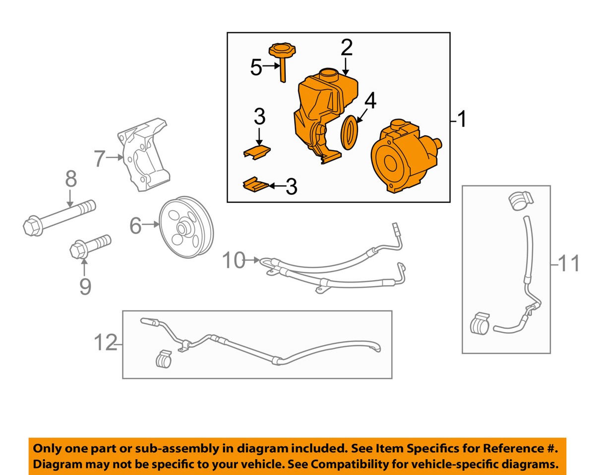 Chevrolet GM OEM 10-13 Camaro-Power Steering Pump 92229662