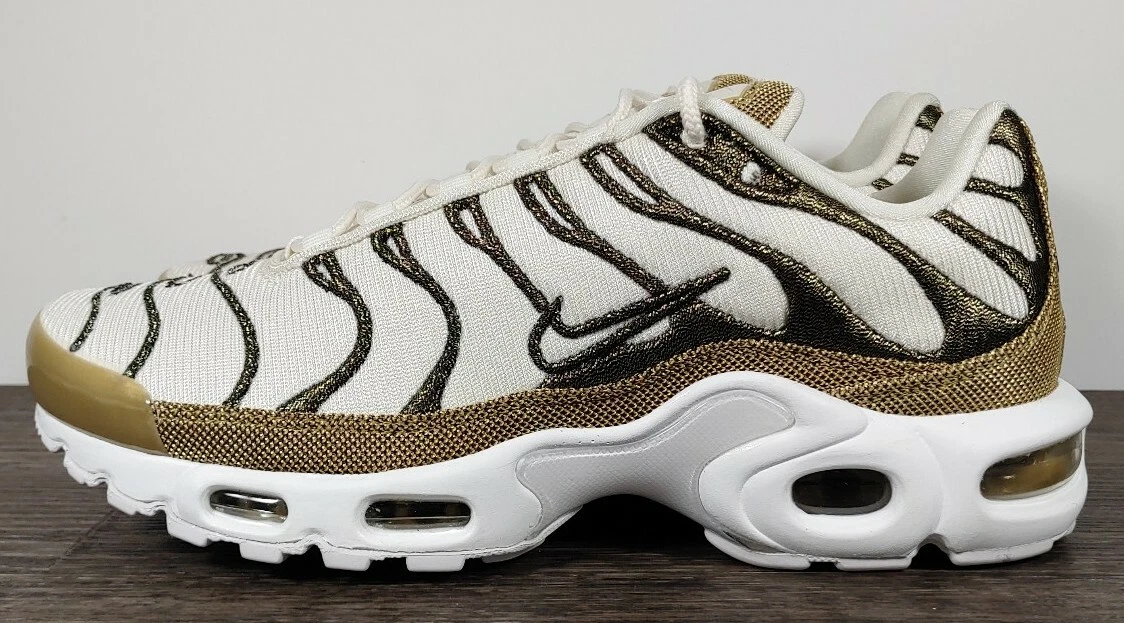 Nike Air Max Plus PRM TN Tuned Damen Gr e 7 5 Gold 848891 101