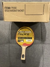 Stiga Aspire table tennis ping pong paddle - NEW - 6 pack