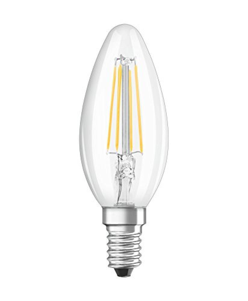 (TG. 40 W) Osram LED RETROFIT Filament Classic B 37 WW E14 BLI, Chiara, 40 W - N