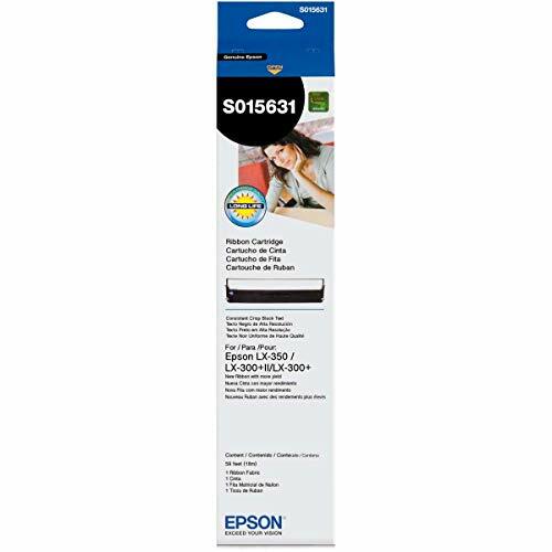 Черная тканевая лента Epson LX-350 4 м символов 3990₽