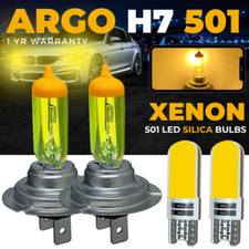 For VW Golf MK4 Yellow Xenon 1997-2003 Dipped Led Side Light Headlight Bulbs 12v