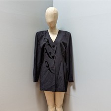 Nina K Vintage Black Blazer