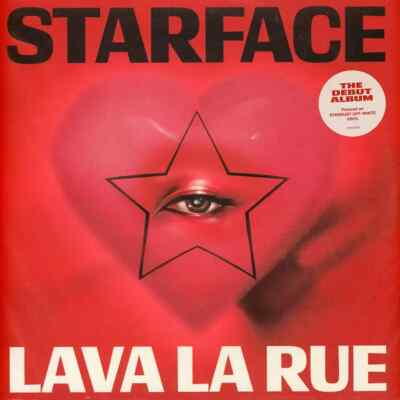 Lava La Rue - Starface 2 x 12'' Album Stardust off-white coloured vinyl *NEW*