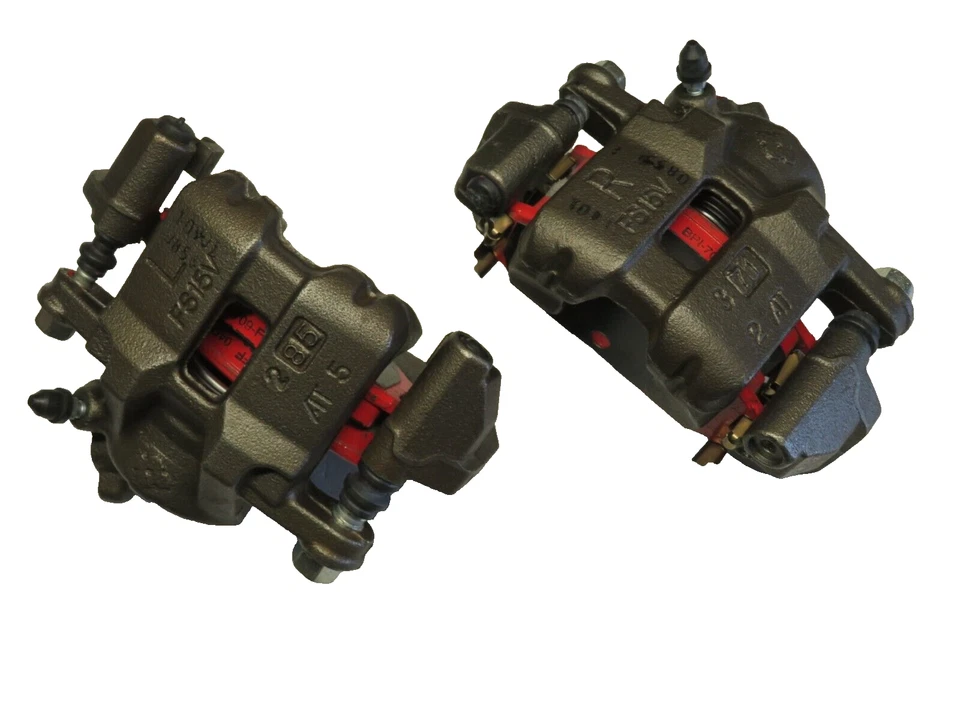 Front Caliper Pair Fits Mitsubishi Mirage Eagle Summit Dodge Colt 1993-1996 - Image 2 of 4