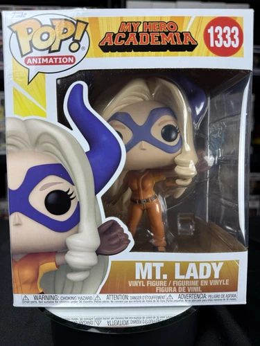 New 6 Inch Funko Pop - Mt. Lady 1333 - My Hero Academia - Pop Animation