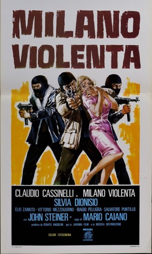 Pulsar Music Ltd. "Milano Violenta" Original Movie Soundtrack Includes Poster LP - Foto 3 di 3