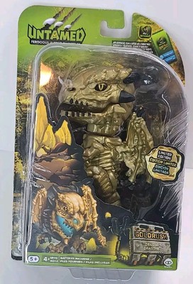 Fingerlings Untamed LIMITED EDITION Gold Rush Golden Dragon Lights Sounds WowWee