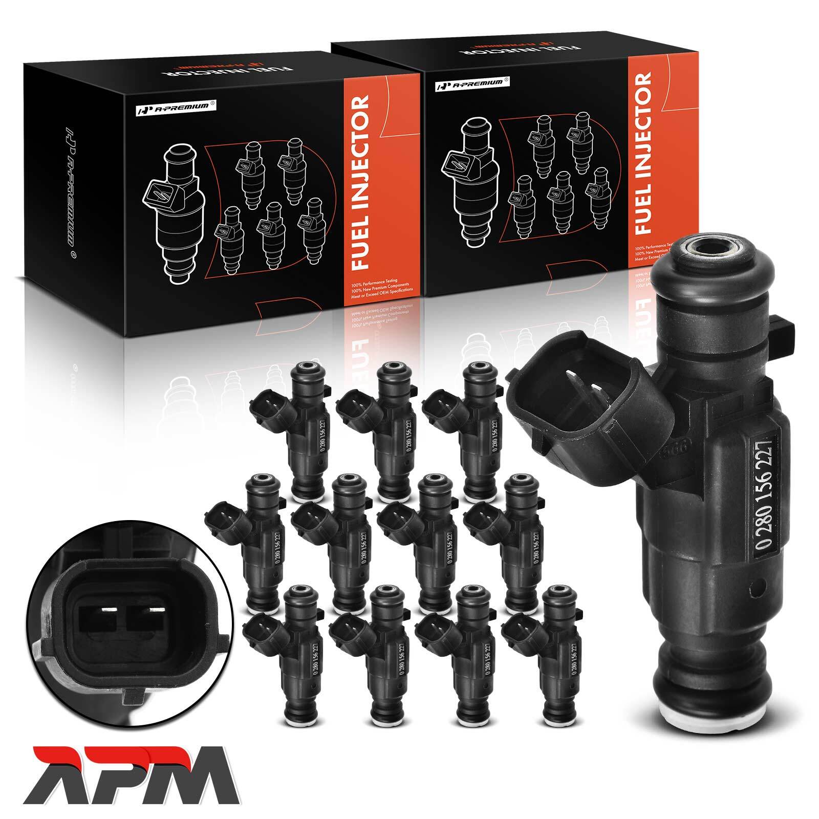 12 Injecteurs Carburant pour Bentley Continental GT GTC Coupé 6.0 W12 2003-2019