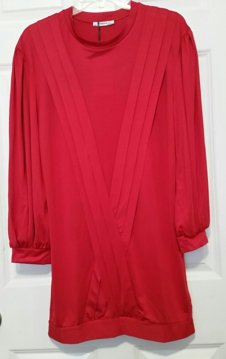 strapless open back dress Zara Square Neckline Box Pleated Dress