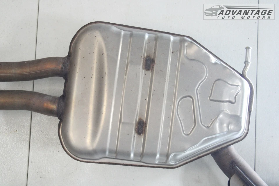 Audi A6 C7 2016-2018 tracción delantera 2,0 L tubo resonador de escape de gas con silenciador OEM Foto 3 de 4