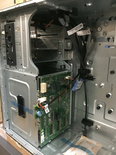 Dell PowerEdge T330 8 baies 3,5 ventilateur de porte châssis barebone sacoche de refroidissement - Photo 7/12